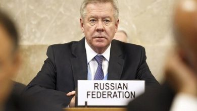 روسیه: آمریکا لفاظیهای جنگطلبانه علیه ایران را کنار بگذارد / نماینده دائم روسیه در دفتر سازمان ملل در ژنو اعلام کرد: از آمریکا میخواهیم تا لفاظیهای جنگطلبانه خود علیه ایران را کنار بگذارد و به حاکمیت ملی آن احترام بگذارد.