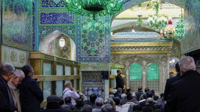 مضجع نورانی امام رضا (ع) غبارروبی شد / اخبار خراسان رضوی - اخبار استانها