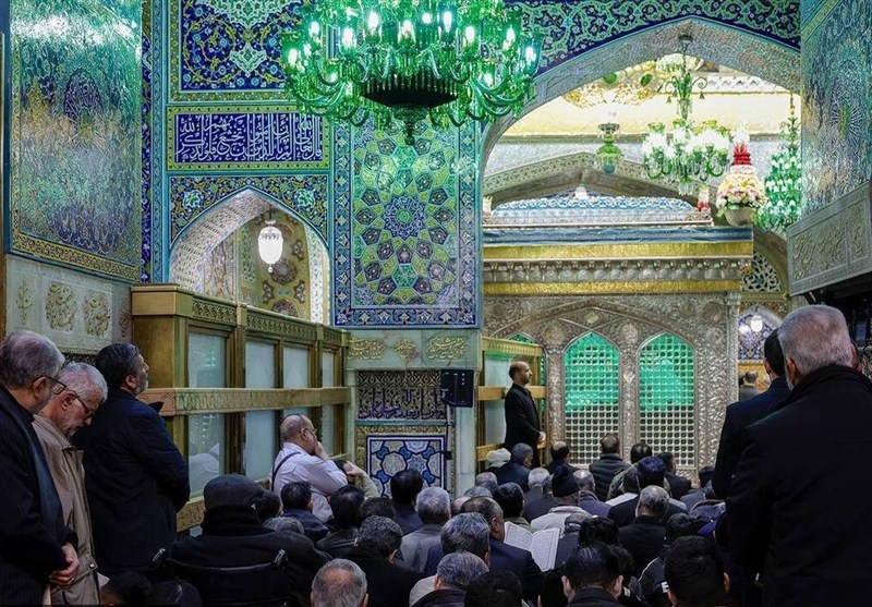 مضجع نورانی امام رضا (ع) غبارروبی شد / اخبار خراسان رضوی - اخبار استانها