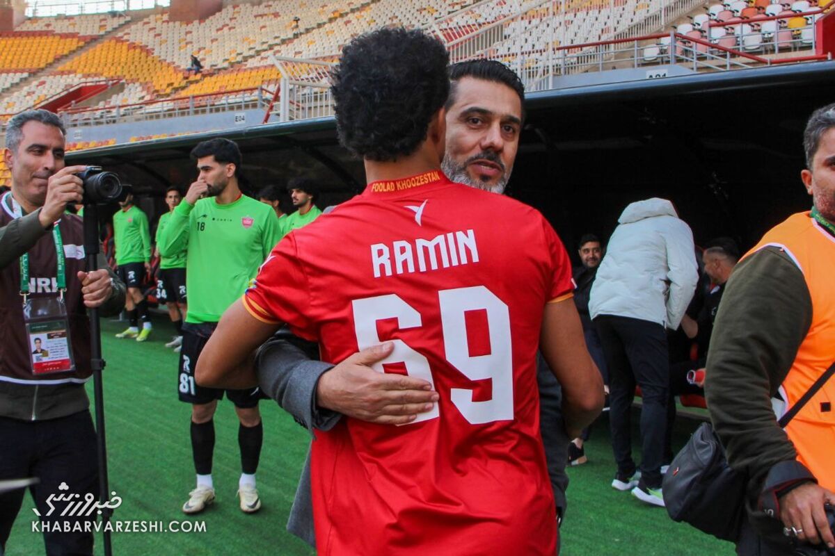 تردیدهای رامین رضاییان در احوالپرسی با پرسپولیس و عملکرد درخشان مقابل تیم سابق / رامین رضاییان , پرسپولیس , فولاد , لیگ برتر فوتبال ایران , افشین پیروانی