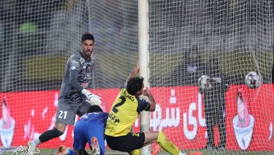 تیرک دروازه استقلال قهرمان بازی مقابل سپاهان شد / استقلال , سپاهان , لیگ برتر , تیرک دروازه , فوتبال ایران