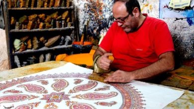 قلمکاری؛ هنری 2600 ساله که در آستانه فراموشی است / اخبار اصفهان - اخبار استانها