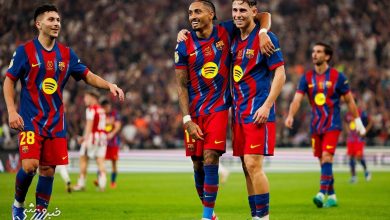 بارسلونا با شکست سنگین اتلتیک بیلبائو به فینال سوپرجام اسپانیا رسید / بارسلونا , سوپرجام اسپانیا , اتلتیک بیلبائو , فینال , فوتبال اسپانیا