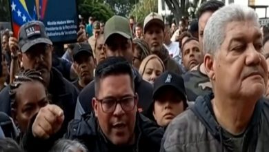 تظاهرات گسترده حامیان مادورو در کاراکاس علیه تجاوز نظامی آمریکا / ونزوئلا , تظاهرات , نیکلاس مادورو , آمریکا , کاراکاس