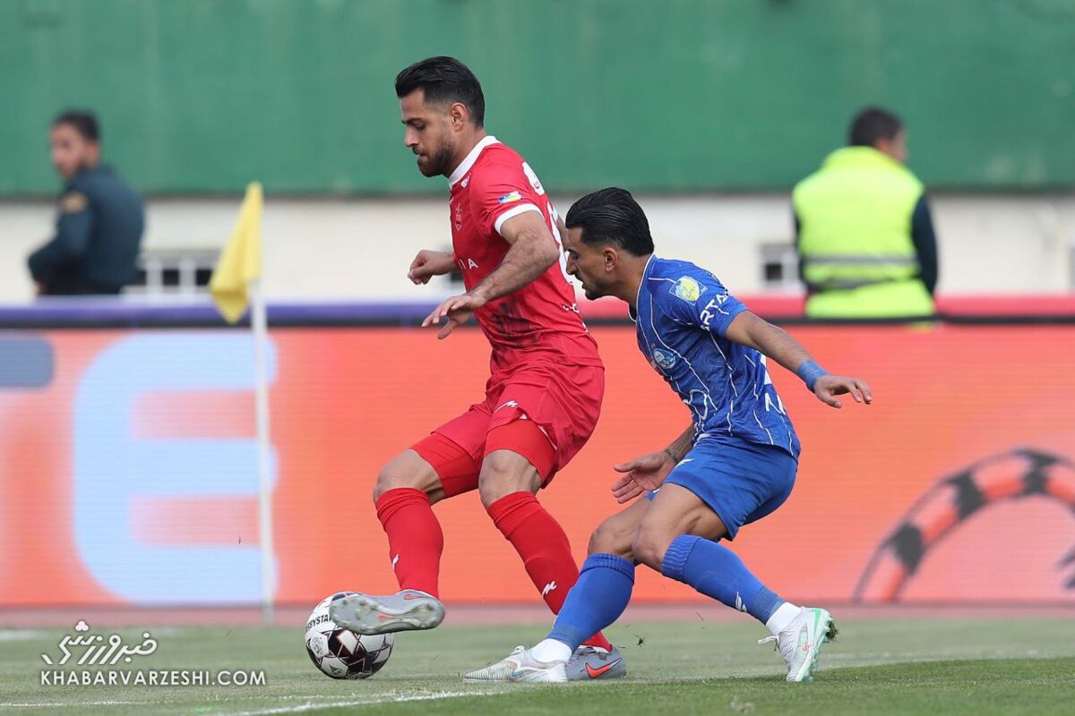 بازگشت ابرقویی به ترکیب اصلی پرسپولیس در بازی مقابل فولاد / پرسپولیس , ابرقویی , پورعلیگنجی , فولاد , اوسمار