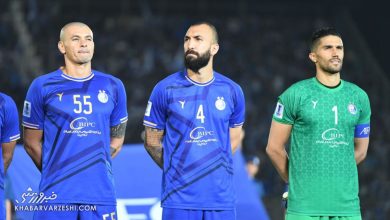 برخورد سرد کاپیتان سابق و فعلی استقلال در دیدار با سپاهان / استقلال , سپاهان , سیدحسین حسینی , روزبه چشمی , فوتبال ایران