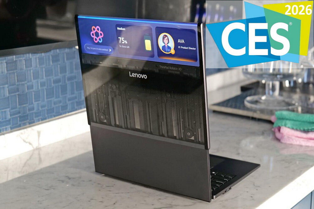 لنوو از لپتاپ جمعشونده با نمایشگر جهاننما در CES 2026 رونمایی کرد / لنوو , لپتاپ جمعشونده , نمایشگاه CES , فناوری نمایشگر , محصولات دیجیتال