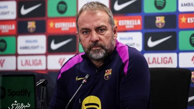 واکنش هانسی فلیک به رفتار هواداران اسپانیول با خوان گارسیا / هانسی فلیک , بارسلونا , اسپانیول , دربی کاتالونیا , خوان گارسیا