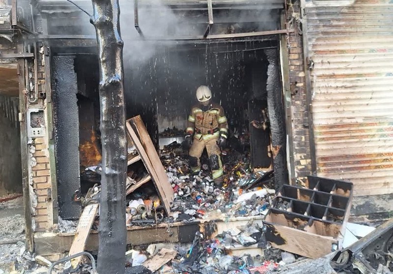 16 مصدوم در آتشسوزی خیابان امام رضا مشهد / اخبار خراسان رضوی - اخبار استانها