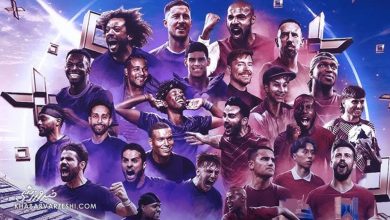 نمایش خیرهکننده ادن آزار و دیگو کاستا در مسابقه خیریه دوحه / فوتبال خیریه , ادن آزار , دیگو کاستا , تیری آنری , دوحه