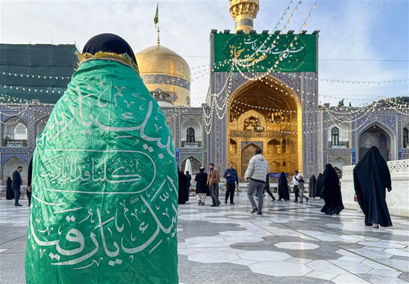 حرم رضوی در روز ولادت امام سجاد(ع)؛ جلوه ای از شور و شکوه / اخبار خراسان رضوی - اخبار استانها