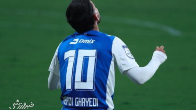 تساوی بدون گل النصر دبی در برابر خورفکان با حضور کمرنگ مهدی قایدی / النصر دبی , مهدی قایدی , لیگ امارات , خورفکان , فوتبال امارات