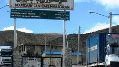 مرز باجگیران با زیرساختهای کامل و تردد محدود مواجه است / مرز باجگیران , ترکمنستان , صادرات , گمرک , تجارت مرزی
