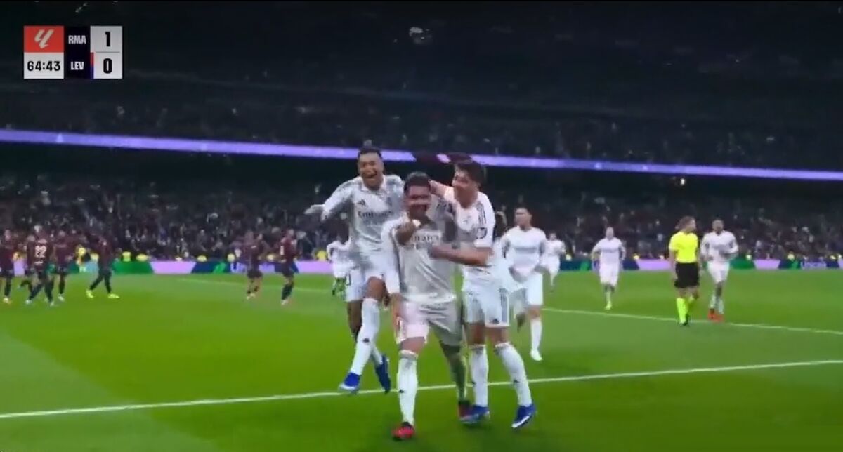 پیروزی رئال مادرید مقابل لوانته در هفته بیستم لالیگا / رئال مادرید , لالیگا , لوانته , کارلو آنچلوتی , فوتبال اسپانیا