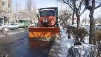 برفروبی معابر اردبیل با 250 دستگاه ماشین آلات شهرداری / اخبار اردبیل - اخبار استانها