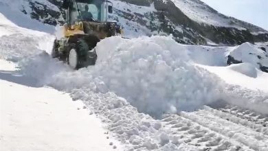 ریزش بهمن در محور روستایی دروان / اخبار البرز - اخبار استانها