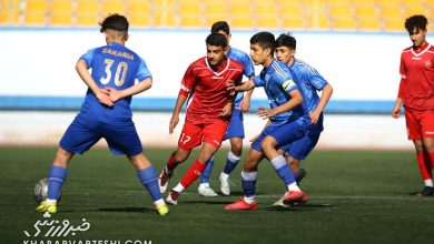 پرسپولیس با سه گل استقلال را در دربی نونهالان تهران شکست داد / پرسپولیس , استقلال , دربی تهران , لیگ برتر نونهالان , فوتبال پایه