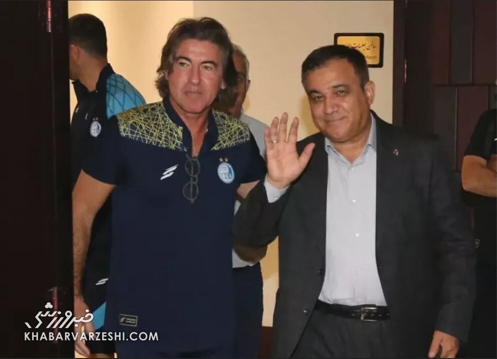 واکنش تند ساپینتو به حضور تاجرنیا در رختکن استقلال / استقلال , ریکاردو ساپینتو , علی تاجرنیا , لیگ برتر , فوتبال ایران