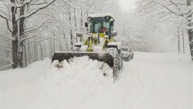 گیلان زیر پوشش برف: بیشترین بارش برف در داماش + آمار / اخبار گیلان - اخبار استانها