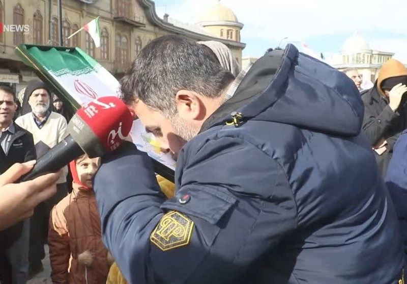 همدانیها با نماد وطن چه کردند؟+فیلم / اخبار همدان - اخبار استانها