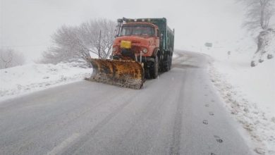 بارش برف در تمام جادههای خراسان شمالی؛ تردد فقط با زنجیر چرخ! / اخبار خراسان شمالی - اخبار استانها