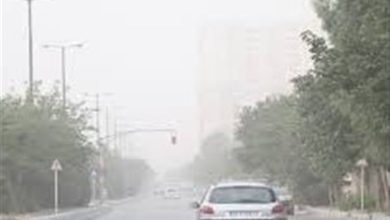 خیزش گرد و خاک محلی به دنبال تندباد شدید در اردبیل / اخبار اردبیل - اخبار استانها