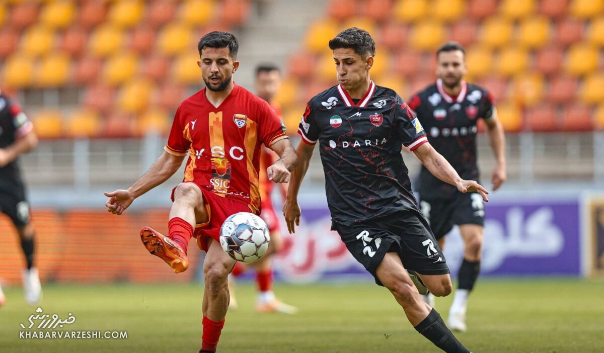 امیرحسین محمودی در نخستین بازی رسمی برای پرسپولیس درخشید / پرسپولیس , امیرحسین محمودی , فوتبال ایران , لیگ برتر , استعدادهای جوان