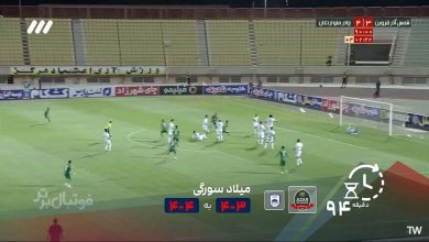 بهترین گلهای نیمفصل اول لیگ برتر در برنامه فوتبال برتر / لیگ برتر , فوتبال برتر , گلهای برتر , فوتبال ایران , نیمفصل اول