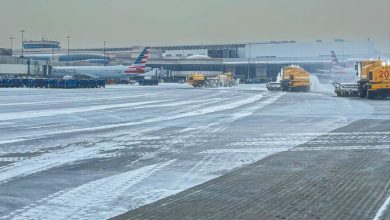 طوفان زمستانی در آمریکا بیش از ۲۱۰۰ پرواز را لغو کرد / طوفان زمستانی , لغو پرواز , قطعی برق , آمریکا , هواشناسی