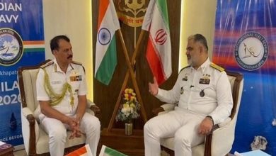 دیدار امیر ایرانی با فرمانده نیروی دریایی هند / اخبار سیاسی روز , اخبار نیروهای مسلح ایران