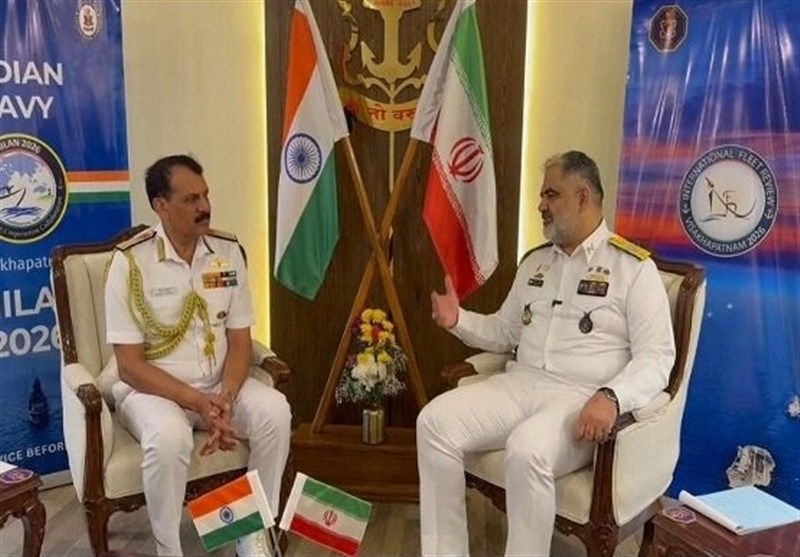 دیدار امیر ایرانی با فرمانده نیروی دریایی هند / اخبار سیاسی روز , اخبار نیروهای مسلح ایران