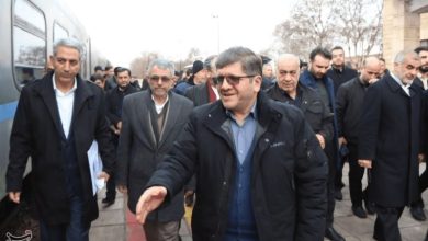 قطار پروژه ملی راهآهن میانه–اردبیل به ایستگاه حرکت رسید / اخبار آذربایجان شرقی - اخبار استانها