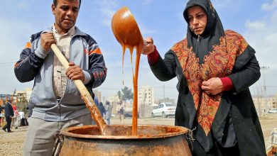 بحران کمبود آرد، تولید سمنوی پایتخت سنتی کشور را تهدید میکند / سمنو , شهر درق , مشکل آرد , تولید سنتی , شهرستان گرمه