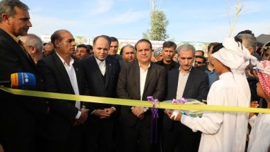 افتتاح گلخانه ۷ هکتاری در دهلران با حضور وزیر جهاد کشاورزی / گلخانه , جهاد کشاورزی , دهلران , ایلام , توسعه کشاورزی