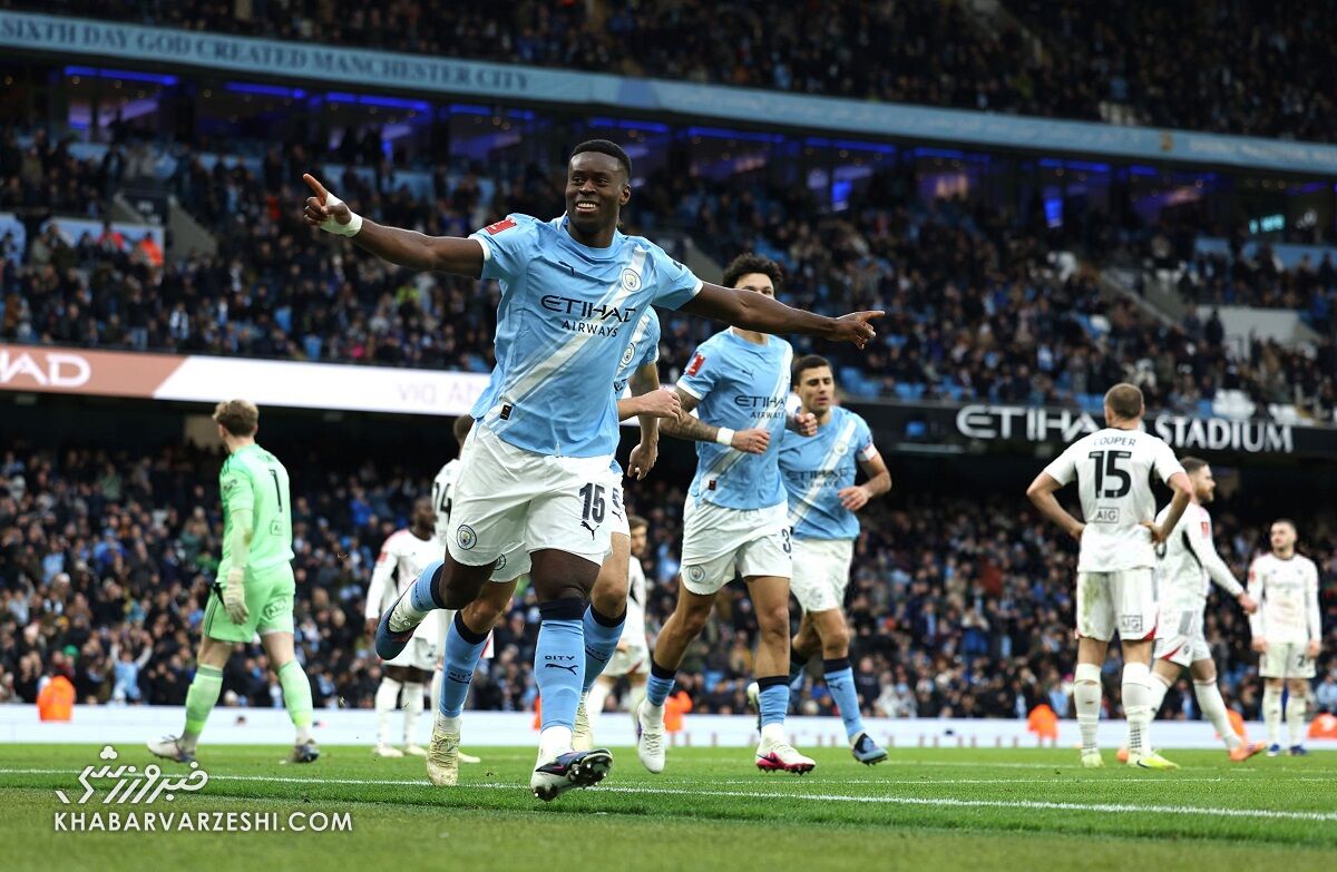 منچسترسیتی با دو گل بر سالفورد غلبه کرد و راهی دور بعد جام حذفی انگلیس شد / منچسترسیتی , جام حذفی انگلیس , سالفورد , FA Cup , پپ گواردیولا