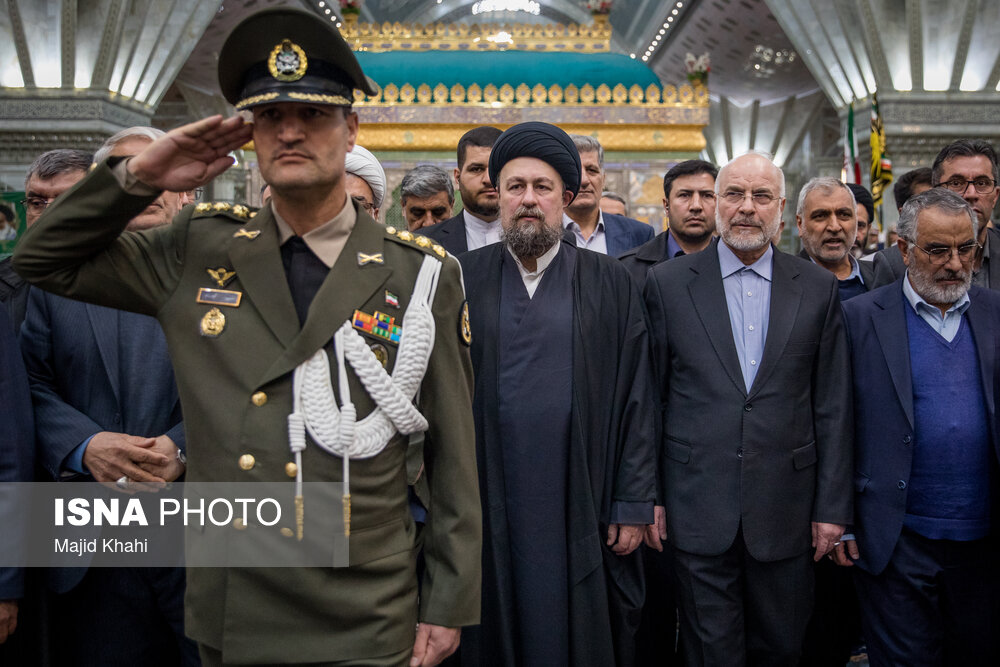 مراسم تجدید میثاق با آرمانهای امام خمینی(ره) برگزار شد / امام خمینی , مراسم , آرمانها , انقلاب اسلامی , تهران