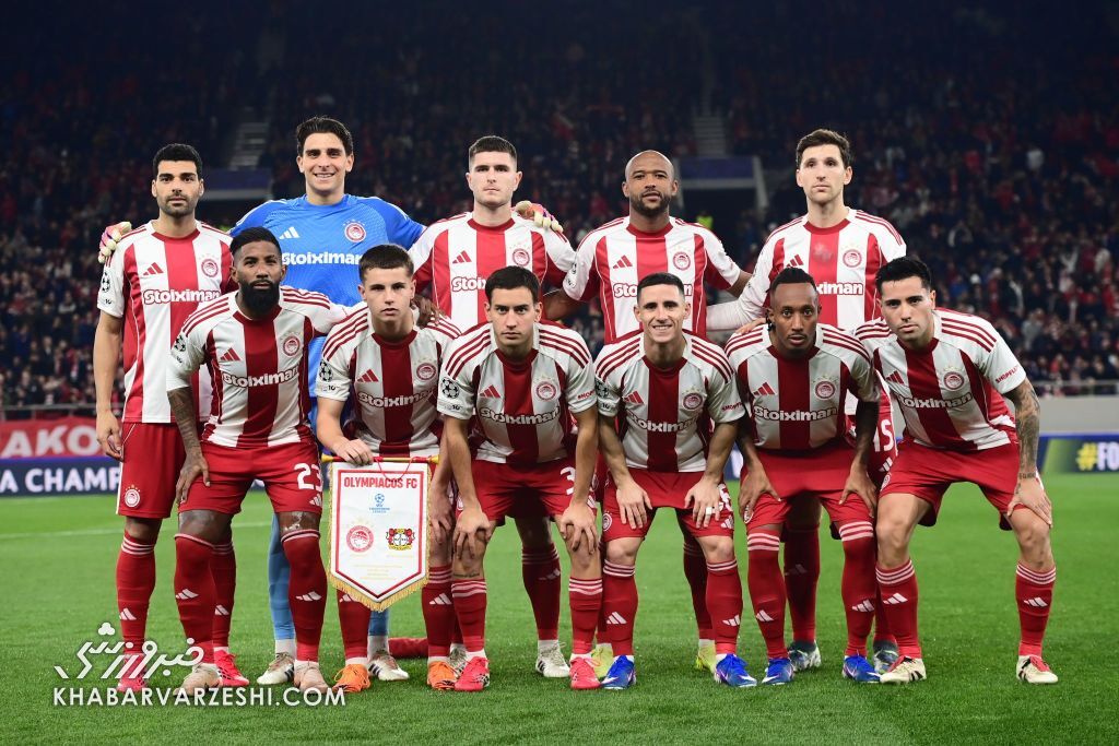 المپیاکوس در لیگ قهرمانان اروپا؛ حذف تلخ با طعم شیرین درآمدزایی / المپیاکوس , لیگ قهرمانان اروپا , بایر لورکوزن , مهدی طارمی , فوتبال یونان