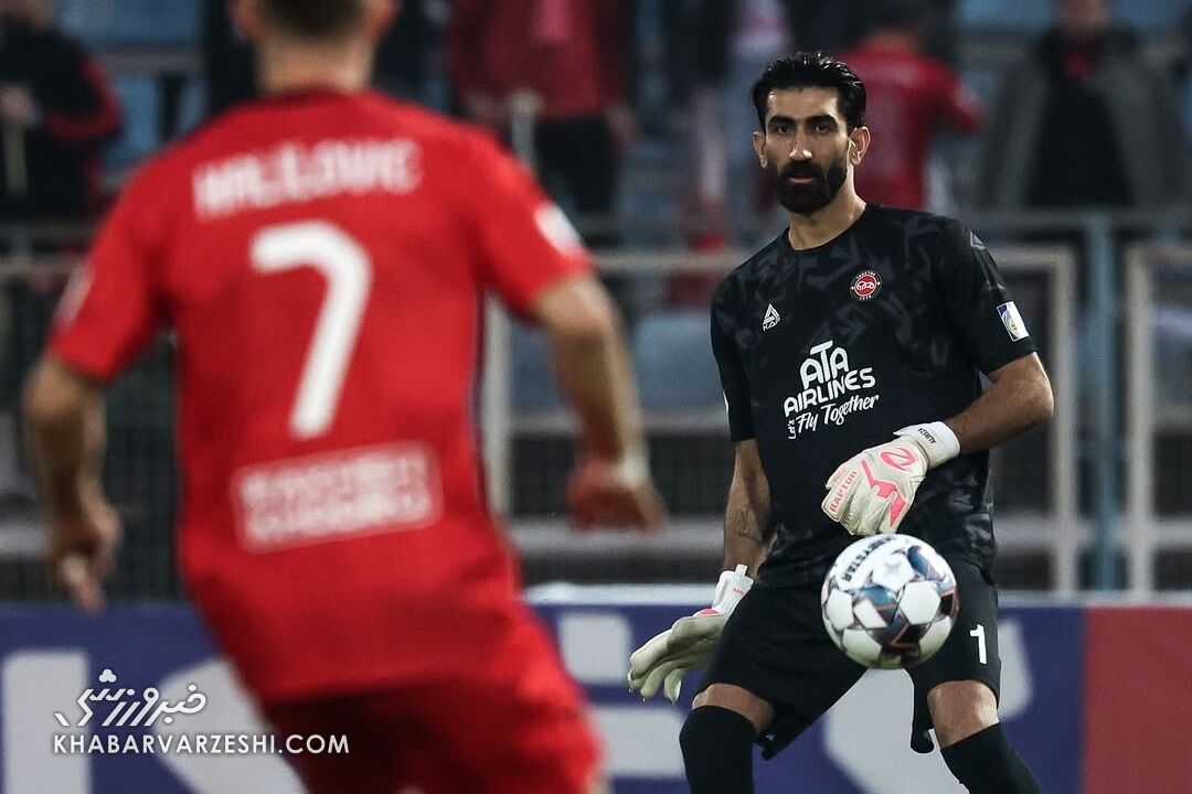 بیرانوند؛ ناکامی در یازدهمین کلینشیت، تداوم رکورد چشمگیر در فصل جاری / علیرضا بیرانوند , تراکتور , لیگ برتر , دروازهبان , کلینشیت