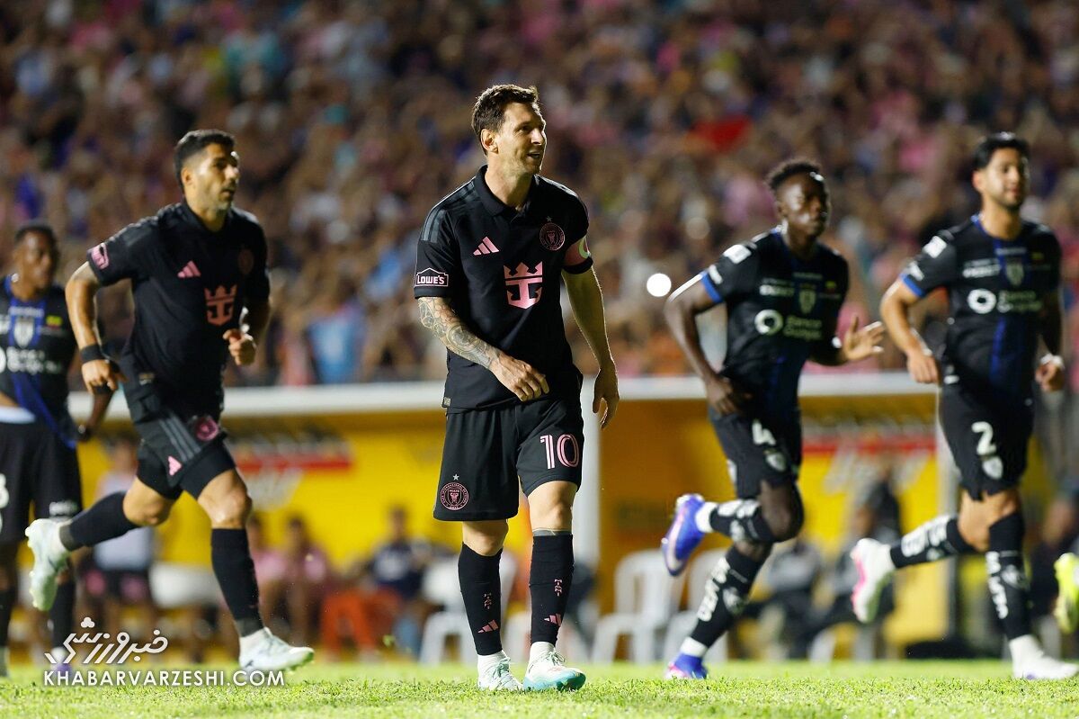 تکل جنجالی جیمیجامپ در بازی دوستانه؛ مسی نزدیک بود مصدوم شود / لیونل مسی , اینتر میامی , ایندپندینته دلوایه , جیمی جامپ , فوتبال دوستانه