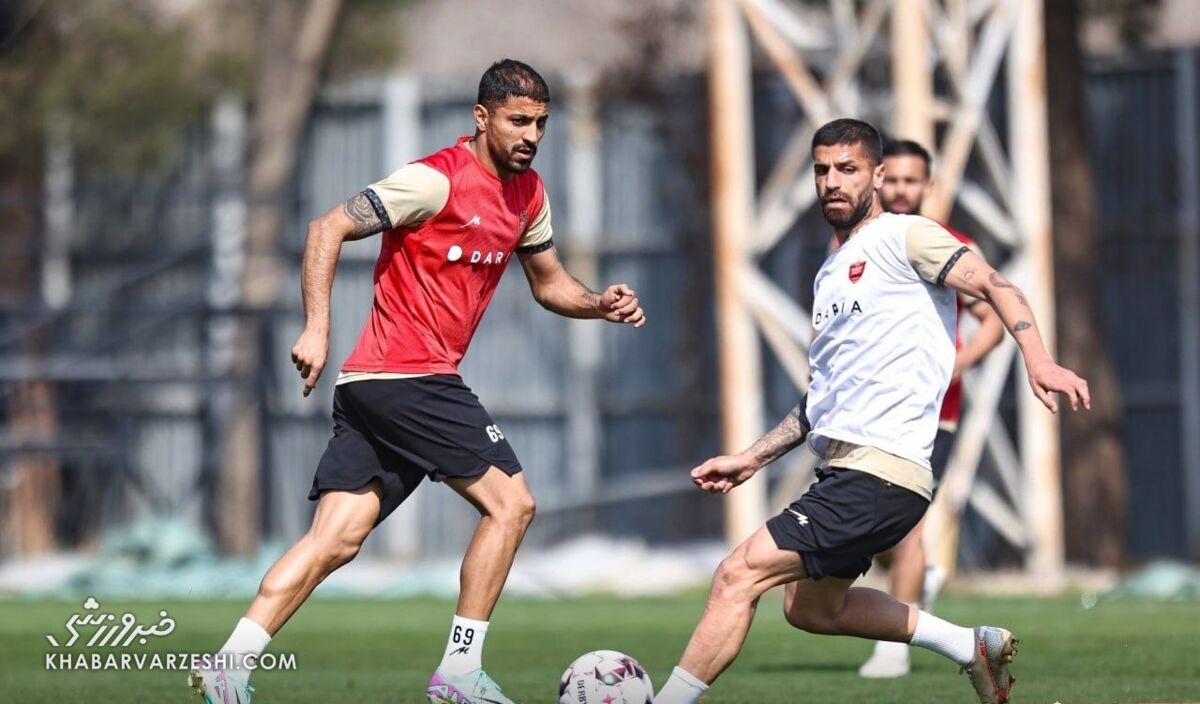 درگیری فیزیکی سروش رفیعی و امین کاظمیان در تمرین پرسپولیس؛ دو بازیکن محروم شدند / پرسپولیس , سروش رفیعی , امین کاظمیان , فوتبال ایران , نقل و انتقالات