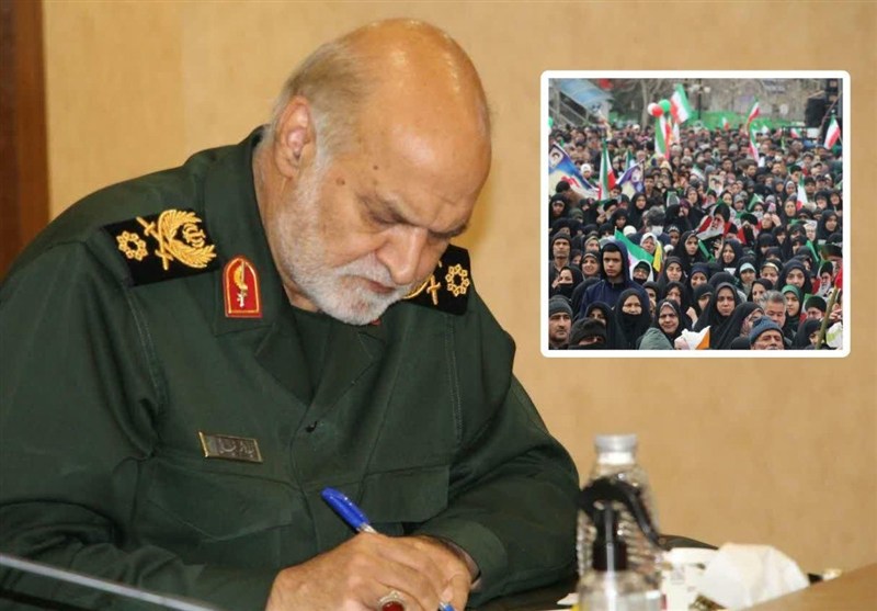 قدردانی فرمانده سپاه امام رضا(ع) از مردم بصیر و هوشمند ایران اسلامی / اخبار خراسان رضوی - اخبار استانها
