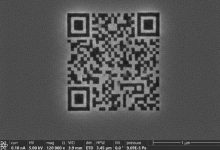 کوچکترین کیوآرکد جهان با مساحتی کمتر از ۱.۹۸ میکرومتر مربع در گینس ثبت شد / کیوآرکد , گینس , ذخیرهسازی داده , فناوری نانو , دانشگاه صنعتی وین