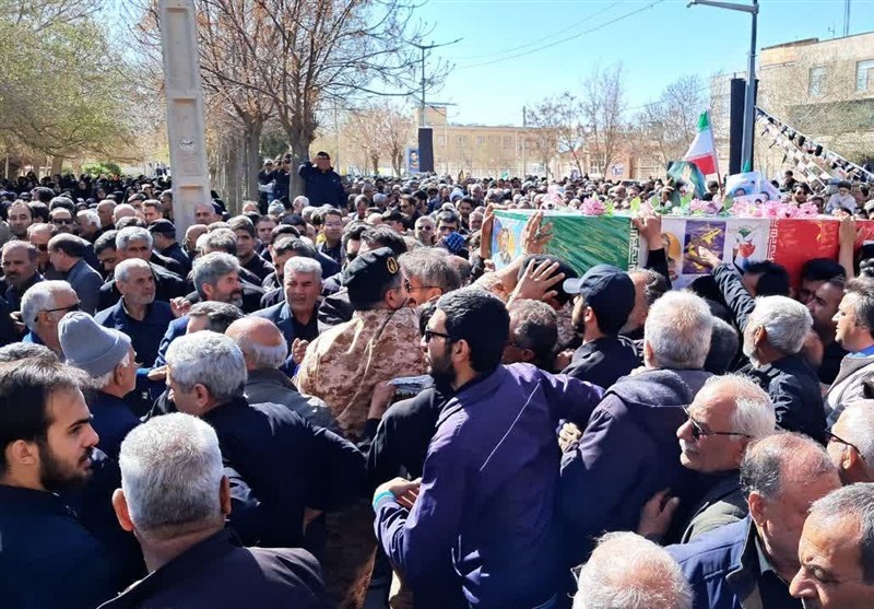 تشییع باشکوه سردار شهید محمدرضا ثقفیفر در بشرویه / اخبار خراسان جنوبی - اخبار استانها