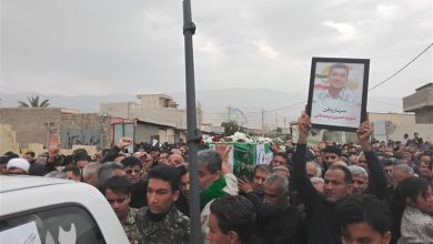 شهید اقتدار دریادلان سپاه در خورموج آرام گرفت / اخبار بوشهر - اخبار استانها