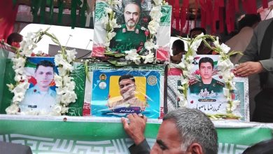 تشییع باشکوه 4 شهید حملات آمریکایی ـ صهیونی در دشتستان + تصاویر / اخبار بوشهر - اخبار استانها