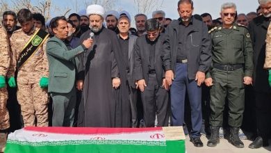 تشییع باشکوه پیکر مطهر شهید محمدتقی قهرمانی در رباطکریم / اخبار استان تهران - اخبار استانها