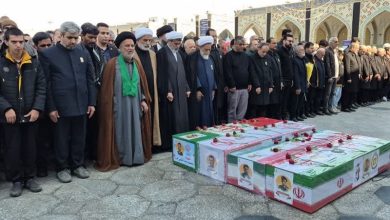 برگزاری مراسم تشییع 4 شهید جنگ تحمیلی آمریکایی صهیونی / اخبار خراسان رضوی - اخبار استانها