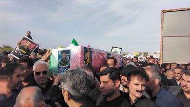 تشییع پیکر شهید اقتدار رمضان در روستای هلیله بوشهر / اخبار بوشهر - اخبار استانها