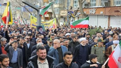 حمایت راهپیمایان تهرانی از نیروهای مسلح و بیعت با رهبر معظم انقلاب / اخبار سیاسی روز , اخبار نیروهای مسلح ایران