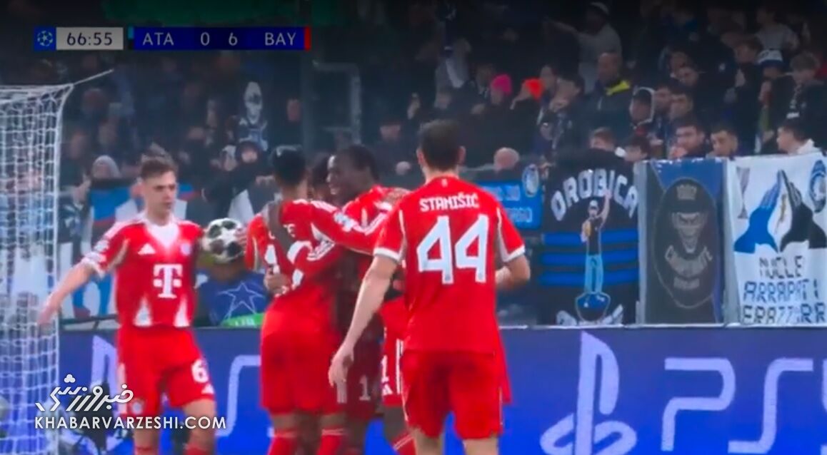 بایرن مونیخ صعودش به مرحله بعد لیگ قهرمانان را قطعی کرد / بایرن مونیخ , لیگ قهرمانان اروپا , یک هشتم نهایی , فوتبال , صعود